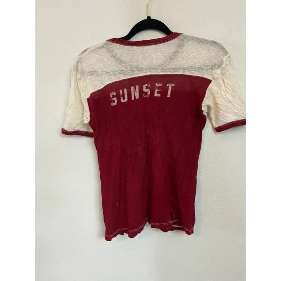 Isabel Marant Etoile Sunset t-shirt red size M - Picture 5 of 5